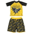 thumbnail image 1 of Batman Symbol and Character Youth Swim Trunks and Rashguard Set-Size 7, 1 of 2