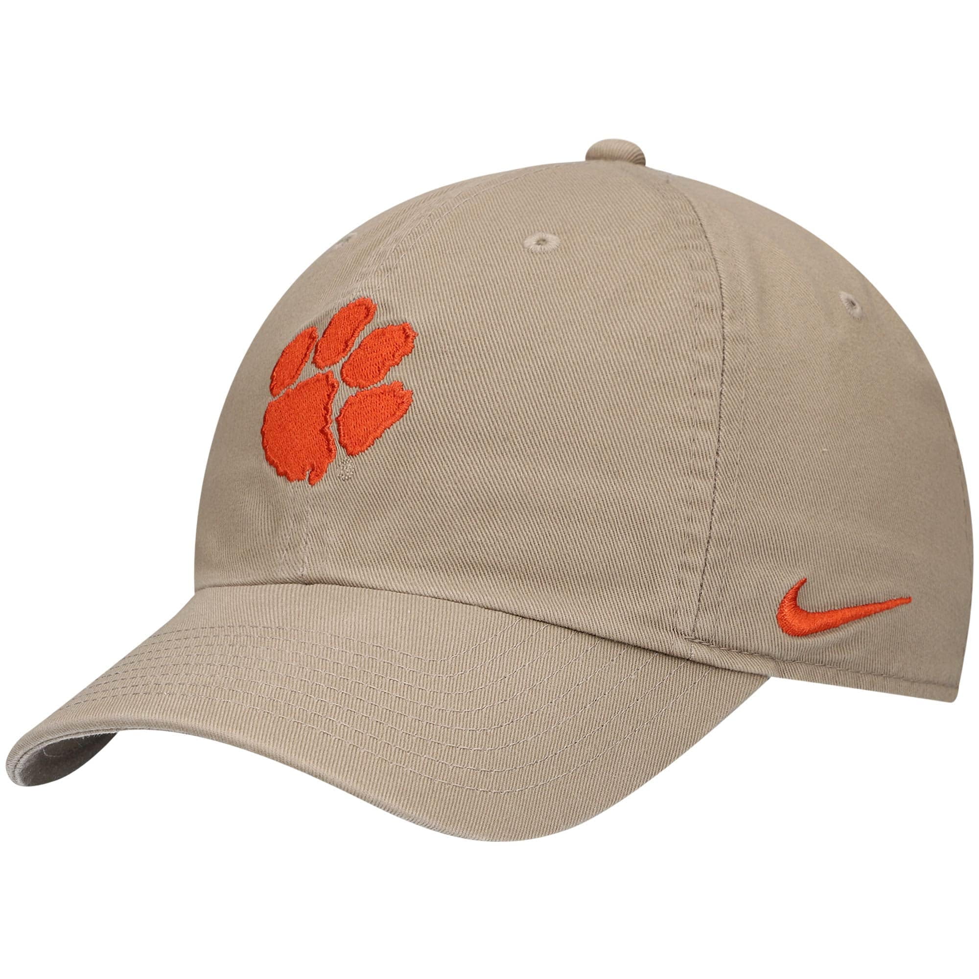 khaki clemson hat