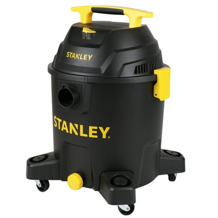 Stanley 8111007W 10 Gallon, 6 Peak horse power Wet/dry Poly Vac