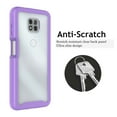 thumbnail image 5 of for Moto G Power Case, Sturdy Case for Motorola Moto G Power, Njjex Full-Body Rugged Transparent Clear Back Bumper Case Cover for Motorola Moto G Power 2020 2021 2022 released -Purple, 5 of 10