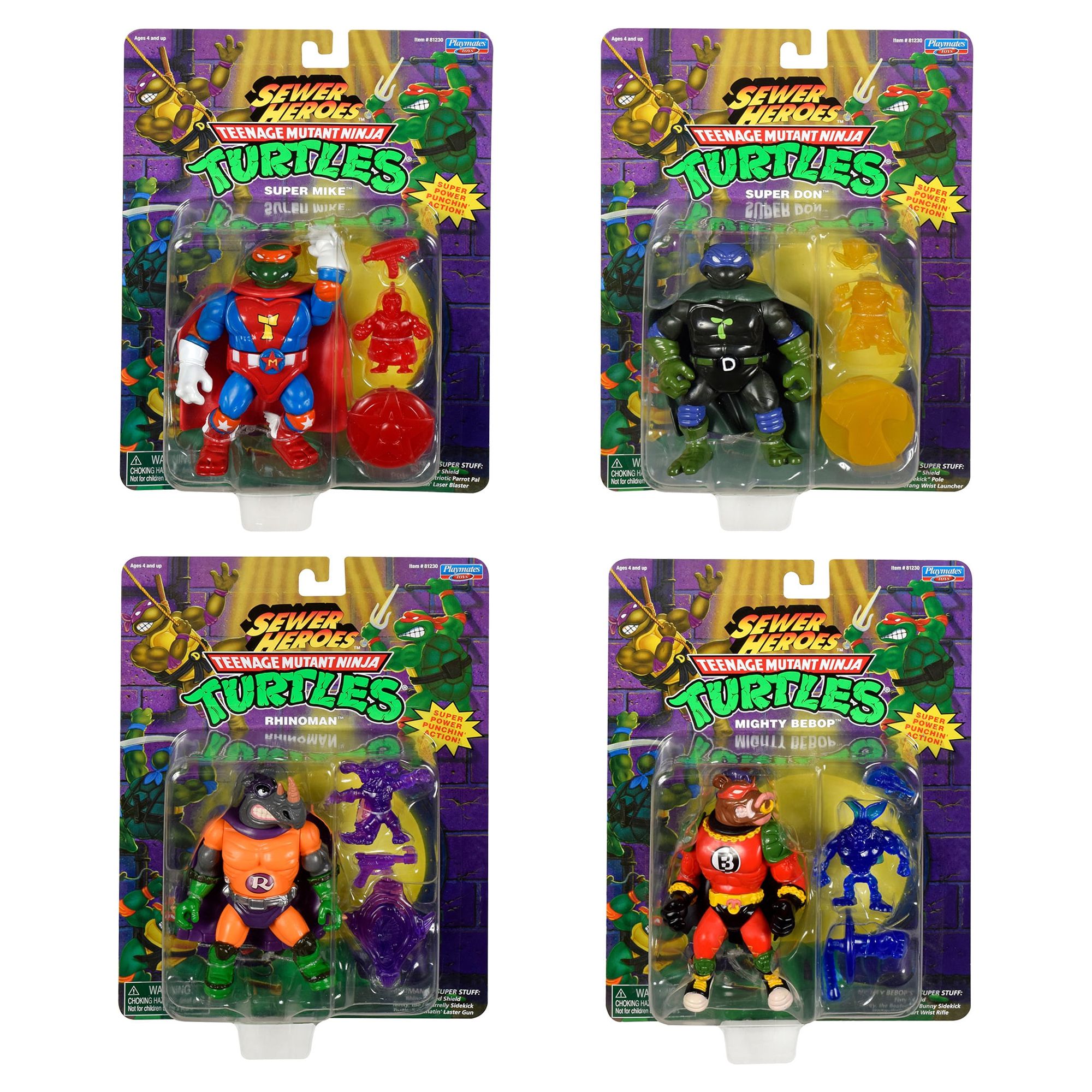 Teenage Mutant Ninja Turtles: Sewer Heroes 4-Figure Bundle with Accessories - image 3 of 8