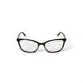 thumbnail image 4 of Walmart Women’s XSLA09A-02 Square Prescription Eyeglasses with Case, Dark Brown, 4 of 6