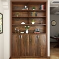 thumbnail image 4 of 1pc Vintage Wood Grain Self-Adhesive Removable Waterproof Wallpaper, Peel And Stick, Wallpaper For Room Backdrop, Furniture Appliance Refurbishment, Home Improvement, 4 of 4