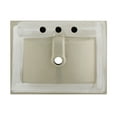 thumbnail image 7 of 24" Ceramic Vanity Top with 8" Widespread Faucet Holes in Matte Black, 7 of 7