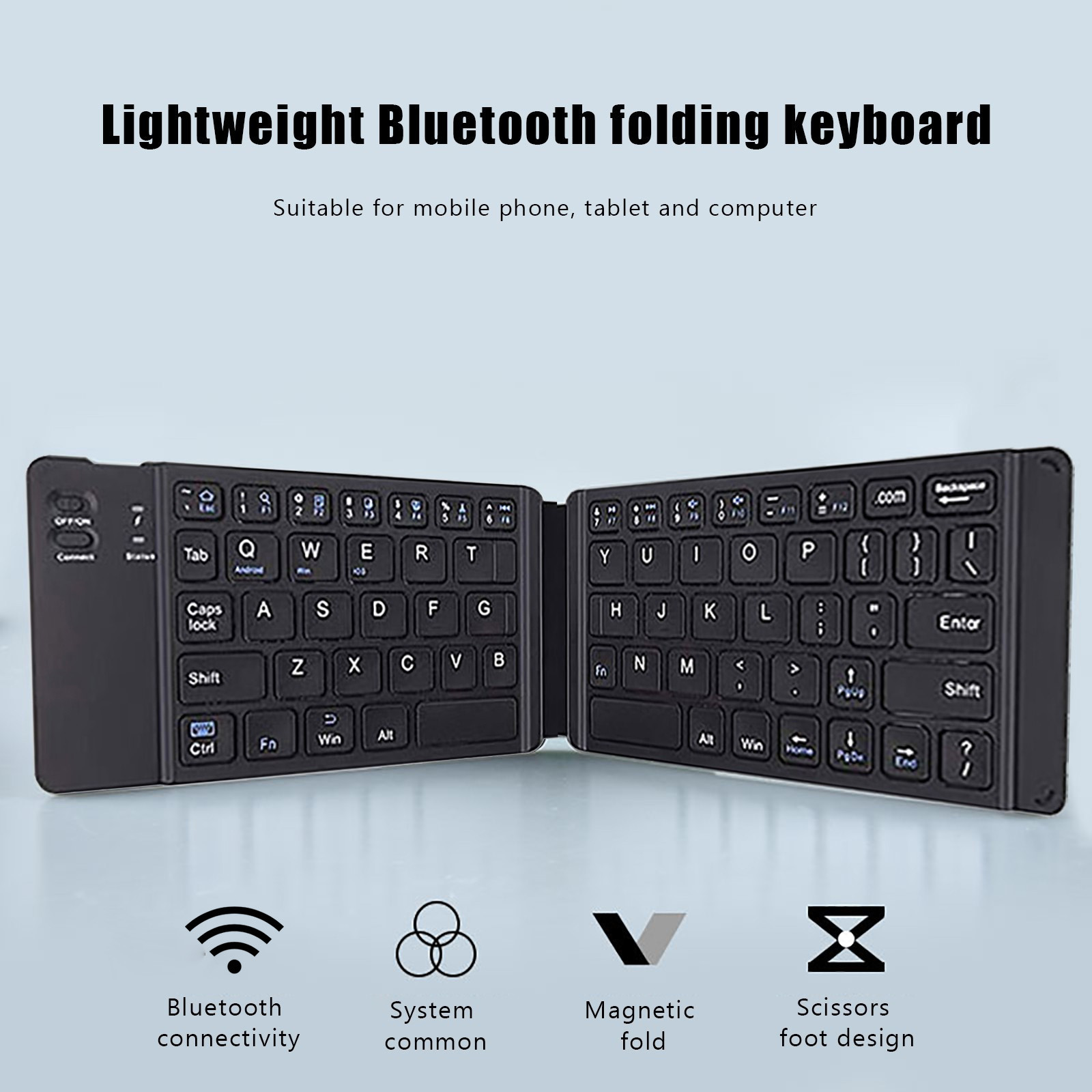 Keyboard,gaming keyboard,mechanical keyboard,Twofold Mini Wireless