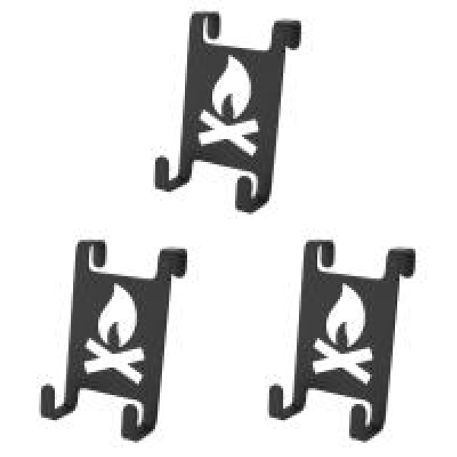 Gancho para Tanque Gas Butano Clip Tanques Acero Inoxidable Mesa Camping IGT