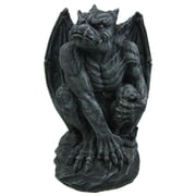 PTC Poised Protector Winged Gargoyle Statue, 4"D x 4"W x 7"H, Gray