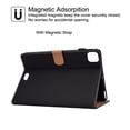 thumbnail image 4 of GSFY Case for 2024 iPad Air 11 Inch 6th Gen (M2), Smart PU Leather Wallet Stand Protective Book Case Auto Sleep Wake for iPad Air 11 6th/ iPad Air 10.9 4th &5th/ iPad Pro 11 (2018-2022), GX-Black, 4 of 9