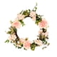thumbnail image 4 of Guirnalda de guirnalda de camelia falsa simulación de plantas de flores artificiales que cuelgan la puerta de la boda decoración del hogar rosa 30 CM Yuarrent HA9074-03B, 4 of 6