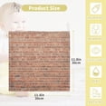 thumbnail image 2 of GZHJMY Curbs Baby Washcloth Old Red Brick Wall Background, Burp Cloths Face Towel Cotton Soft Absorbent Wash Wipe Towels for Newborn Infant Baby, 5 Pack, 2 of 7