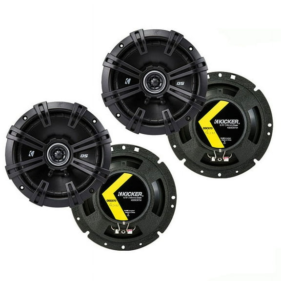 Fit Dodge Durango 2008-2009 Factory Speaker Replacement Kicker (2) DSC67 Package