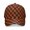 Orange and Black Checkered Pattern, variant on Red and White Wavy Checkered Pattern Baseball Cap, Outdoor Travel Cap with Snap Closure & Sweatband, Rigid Flat Brim Gifts for Birthday Christmas Thanksgiving