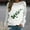 Sweatshirts-White, variant on St Patrick's Day Shirt Women Long Sleeve Clover Graphic Sweatshirts Holiday Comfy Crew Neck Tunic Blouses St Paddy's Day Outfits 2026