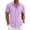 #02 Purple, variant on Men's Linen Shirts Short Sleeve Casual Shirts Button Down Shirt for Men Beach Summer Wedding Shirt, #02 Pink, 3XL