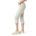 thumbnail image 3 of Gloria Vanderbilt Women's High Rise Amanda Capri, 21" Inseam, 3 of 3