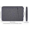 thumbnail image 2 of Funda De Transporte Para Tableta De Dibujo Para Huion Kamvas 13/Inspiroy H1060P/H950P Wacom Intuos Pro Medium/Wacom One 14 Gris Espacial, 2 of 5