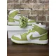 thumbnail image 3 of Ni - ke Ni - ke Wmns Air Jordan 1 Mid SE Green Python AJ1 Casual Shoes DV2959-113 size 12, 3 of 5