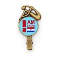 thumbnail image 1 of Soy de Paraguay Broche broche broche broche Metal retro, 1 of 3