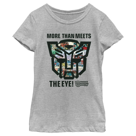 Girl's Transformers More Than Meets The Eye Comic  Graphic T-Shirt