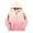 Pink, variant on Posijego Kids Girls Zip up Sweatshirt with Hooded Solid Color Lightweight Casual Spring Fall Outerwear Jackets