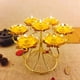 thumbnail image 2 of Soporte de de tallada con loto de retro, soporte de lámpara Ghee, candeliere Fengshui, decoración, adornos artesanales, 2 of 8