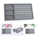 thumbnail image 4 of Limei Jewellery Box Large Capacity Velvet Jewelry Accessory Tray Display Storage Classified Storage High Quality Home Supplies, 4 of 7