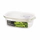 thumbnail image 1 of Lock & Lock Contenedor de vidrio hermético con tapa blanca 890 ml LocknLock LLG941W, 1 of 1