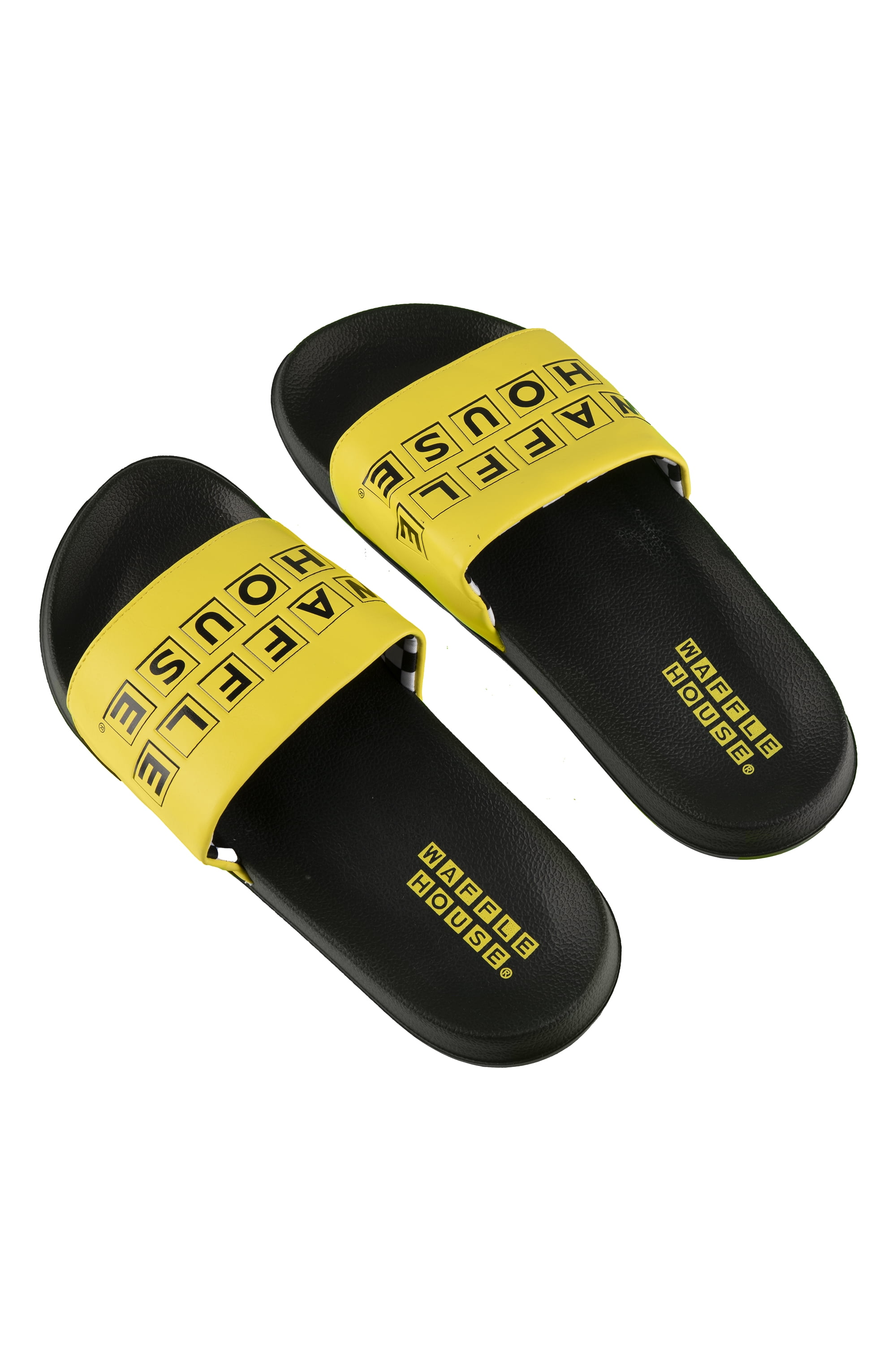 Waffle House Men's Novelty Sport Slide Sandals