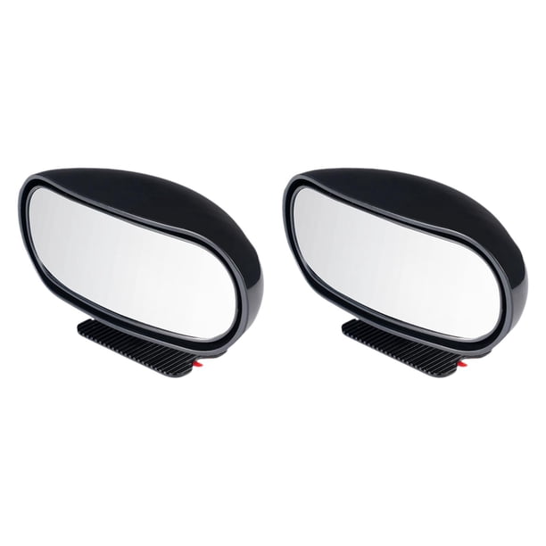 Espejo retrovisor lateral genérico para punto ciego de coche, fácil instalación, exterior 2 piezas