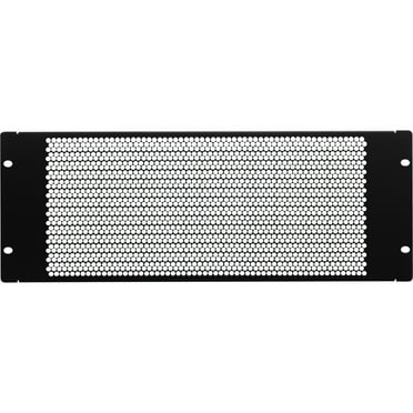 Navepoint 4U Blank Rack Mount Panel Spacer With Venting For 19-Inch Server Network Rack Enclosure Or Cabinet Black