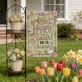 thumbnail image 4 of ddioayh Garden Flag Easter Bunny Egg Printed Outdoor Holiday Decoration Weather Resistant Standard Size For Yard Patio Entryway, 4 of 6