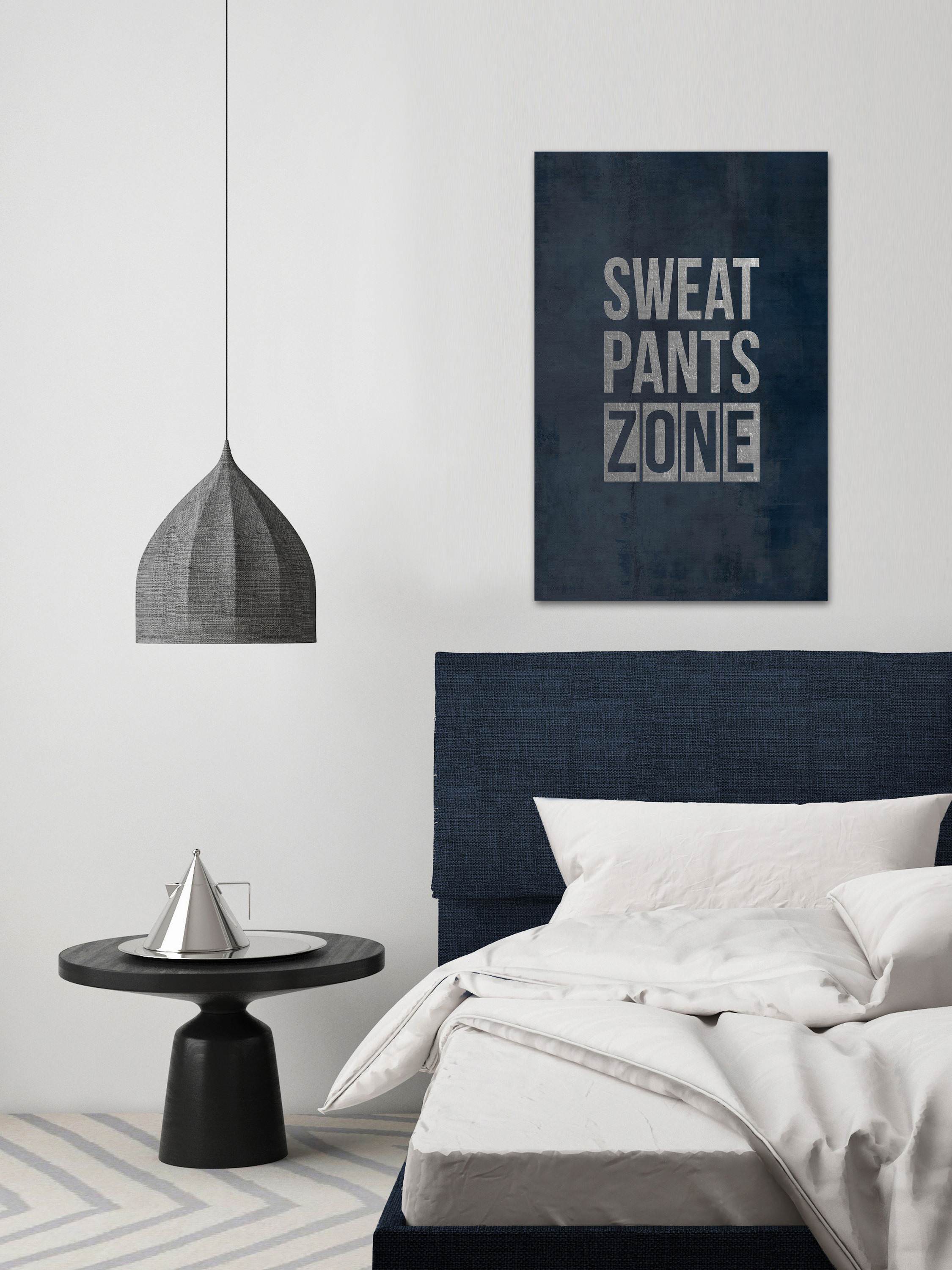 Sweat Pants Zone II Painting Print on Wrapped Canvas