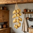 thumbnail image 5 of Artificial Potato String Decoration Lifelike Potato Decor for Home Kitchen, Fall Harvest Festival Whimsical Touch and Educational Use - Thanksgiving Autumn Farmhouse Decoration, 5 of 5