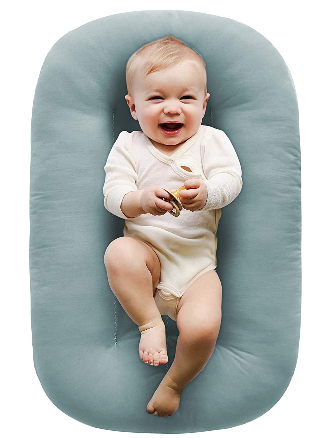 Side Support Comfortable & Washable#3213 White Newborns Infant Baby Sleep Pillow 