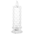 thumbnail image 2 of Bougie Réaliste Conduit Lumière Sans Flamme Rose Conception Réfraction Bougie LED Lampe, 2 of 9