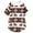 Coffee, variant on Walbest Pet Dog Clothes Dog Sweater Soft Thickening Warm Pup Dogs Shirt Elk Pattern Winter Puppy Sweater for Dogs