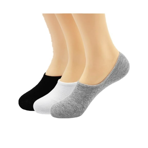 12 Pairs Mix Color No Show Liner Low Cut Women Invisible Loafer Cotton Socks Flat Boat Line
