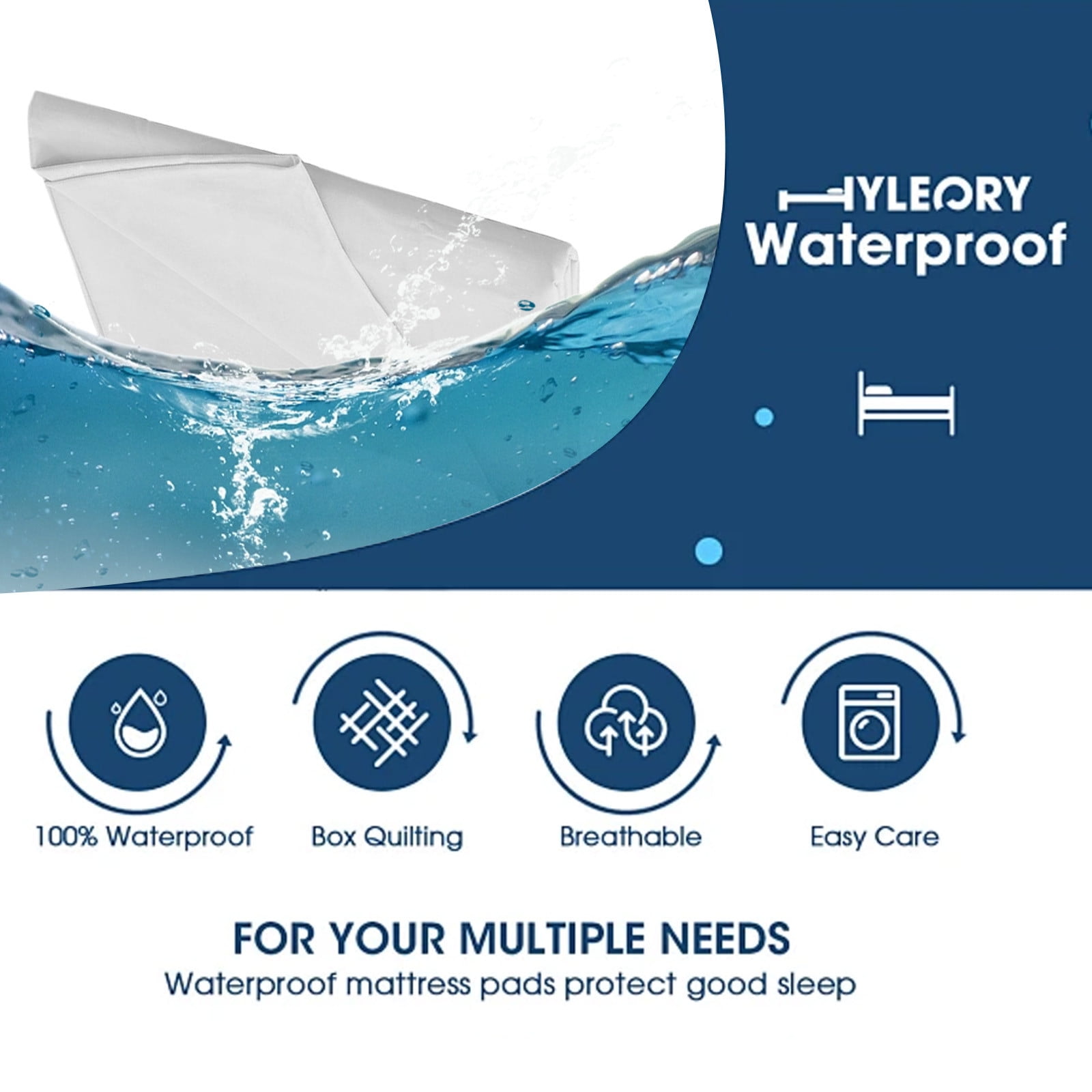 100% Cotton Percale Full Size Bed Sheets, Fits Cooling Sheets Queen Size, Sateen Cotton Sheets, Deep Pocket Full Flat Sheet,White