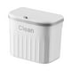 thumbnail image 1 of Contenedor de compost para cocina, contenedor de basura, cubo de compost para interiores, bote de basura colgante para cocina Blanco S, 1 of 9