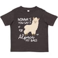 thumbnail image 3 of Inktastic Nonna's You Say Alpaca My Bags Boys or Girls Toddler T-Shirt, 3 of 5