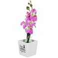 thumbnail image 5 of Artificial polilla orquídea Bonsai decoración escritorio imitación flor en maceta planta en maceta simulada, 5 of 5