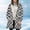 *Black, variant on ClodeEU Women's Long Sleeve Hooded Plaid Print Jacket,Zip Fleece Lined Top Coat,Casual Jacket with Pockets Dark Gray,Womens Plus M