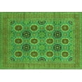 thumbnail image 1 of Ahgly Company Indoor Rectangle Oriental Green Traditional Area Rugs, 6' x 9', 1 of 4