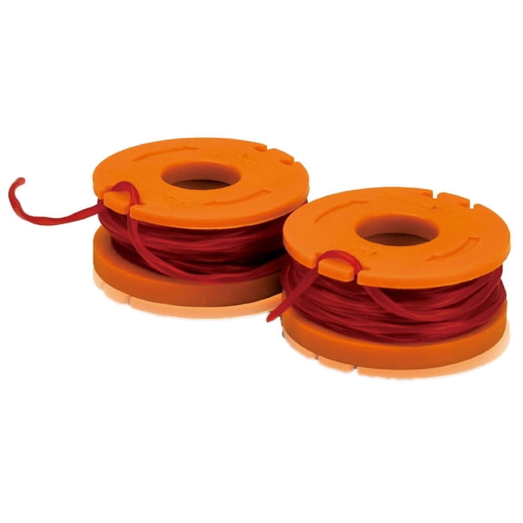 Worx OEM WA0004 10-Foot Grass Trimmer Edger Spool Line 2 Pack WG150 WG151 WG152