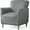 Dark Gray, variant on Eurhowing 1-Piece Stretch Armchair Slipcover, Velvet Anti-Slip Chair Covers with Arms, Soft Accent Chair Cover for Living Room, Office, Banquet, Dark Gray