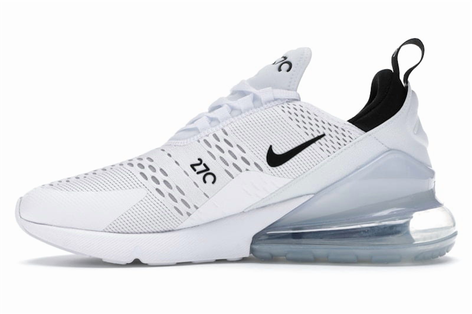 Nike Men's Air Max 270 White Black Running Shoes, from StockX