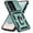 Dark Green, variant on Kryonix for Samsung Galaxy S25 Ultra 6.9” case,with Slide Camera Protector,Military Grade Heavy Duty Protection Cover,360 Metal Rotating Ring Kickstand Holder,Armor Shockproof Case,Dark Green