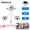 Premium White 3MP, variant on Smart Home Security Camera 360° Indoor Pet Cam with Phone App, Two-Way Audio, Motion Tracking, Night Vision, Alexa Compatible Wireless Surveillance Camera