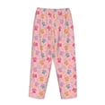 thumbnail image 3 of Lsque Colorful Pets Paws Print Women's Pajama Pants, Lounge Pant - Comfortable Home Wear,Elastic Waistband, Stylish Design-Medium, 3 of 9