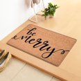 thumbnail image 1 of ¡Ofertas navideñas en liquidación! PRETXORVE Felpudo navideño con diseño de gnomo, para pasillo, cocina, alfombra suave., 1 of 5